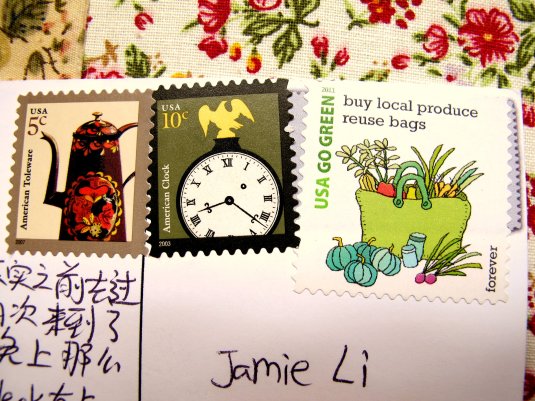 US map - stamps 01